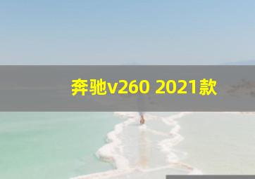 奔驰v260 2021款